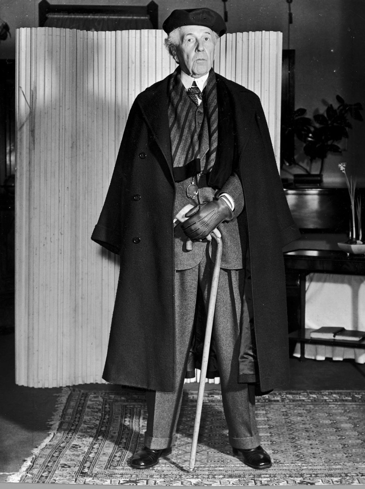 Frank Lloyd Wright, in January 1939 in St. Louis